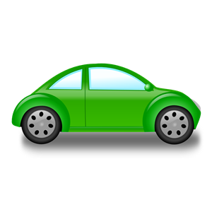 Blue Beetle Car Clipart