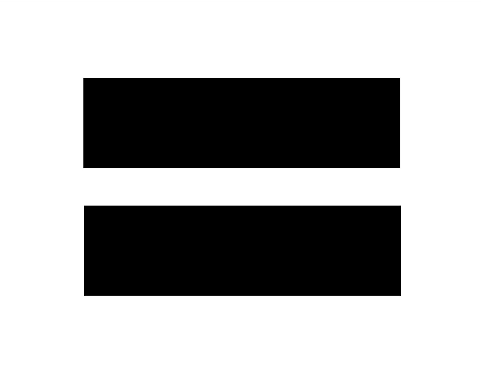 Equal symbol clipart