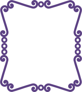 Purple Clip Art Border - Free Clipart Images