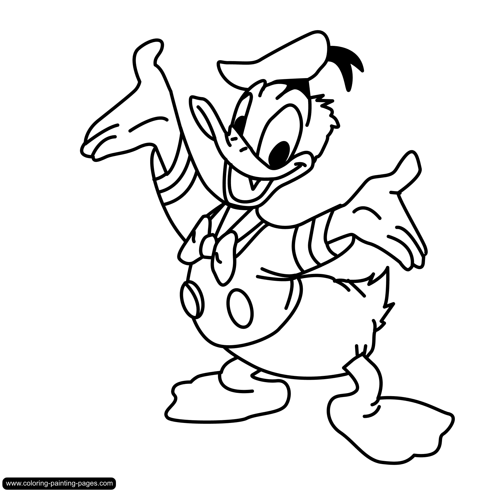 Tag: donald duck coloring pages pdf - Kids Coloring Pages