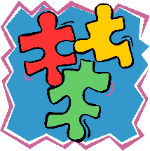 Jesus jigsaw puzzle clipart