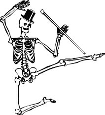 Skeleton Clip Art Free - Free Clipart Images