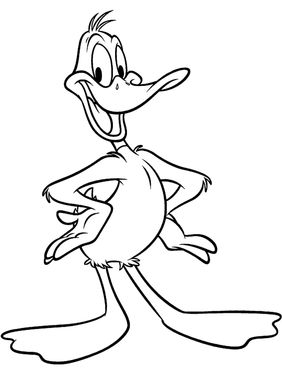 Bugs Bunny Looney Tunes Daffy Duck Coloring Pages | Cartoon ...