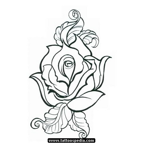 Rose Tattoo Images & Designs