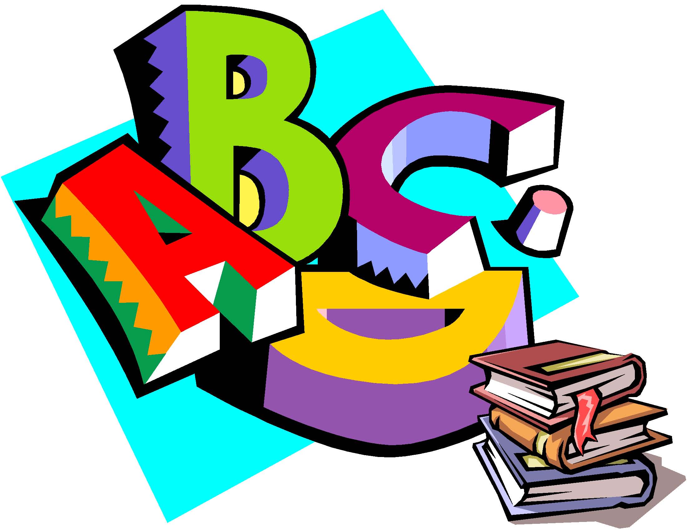 English subject pictures clipart