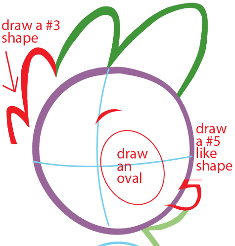 How to Draw Spike from My Little Pony with Easy Step by Step ...