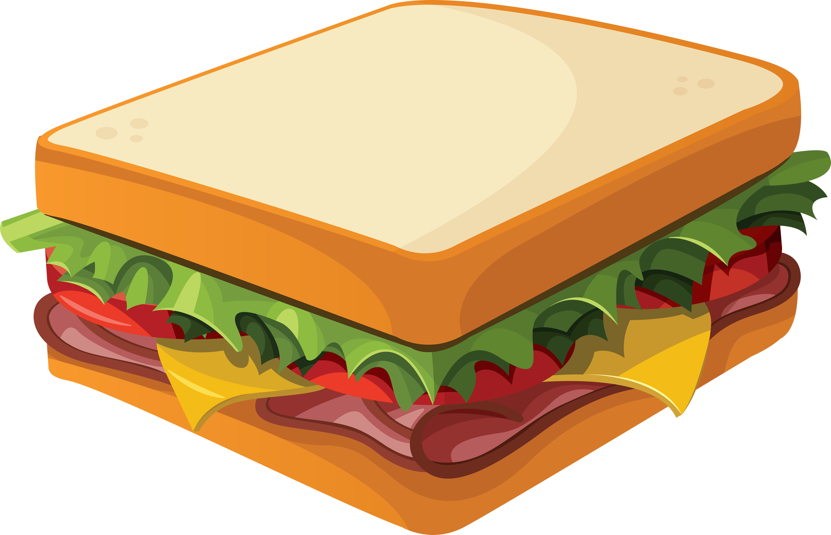 Cartoon Sandwich - ClipArt Best