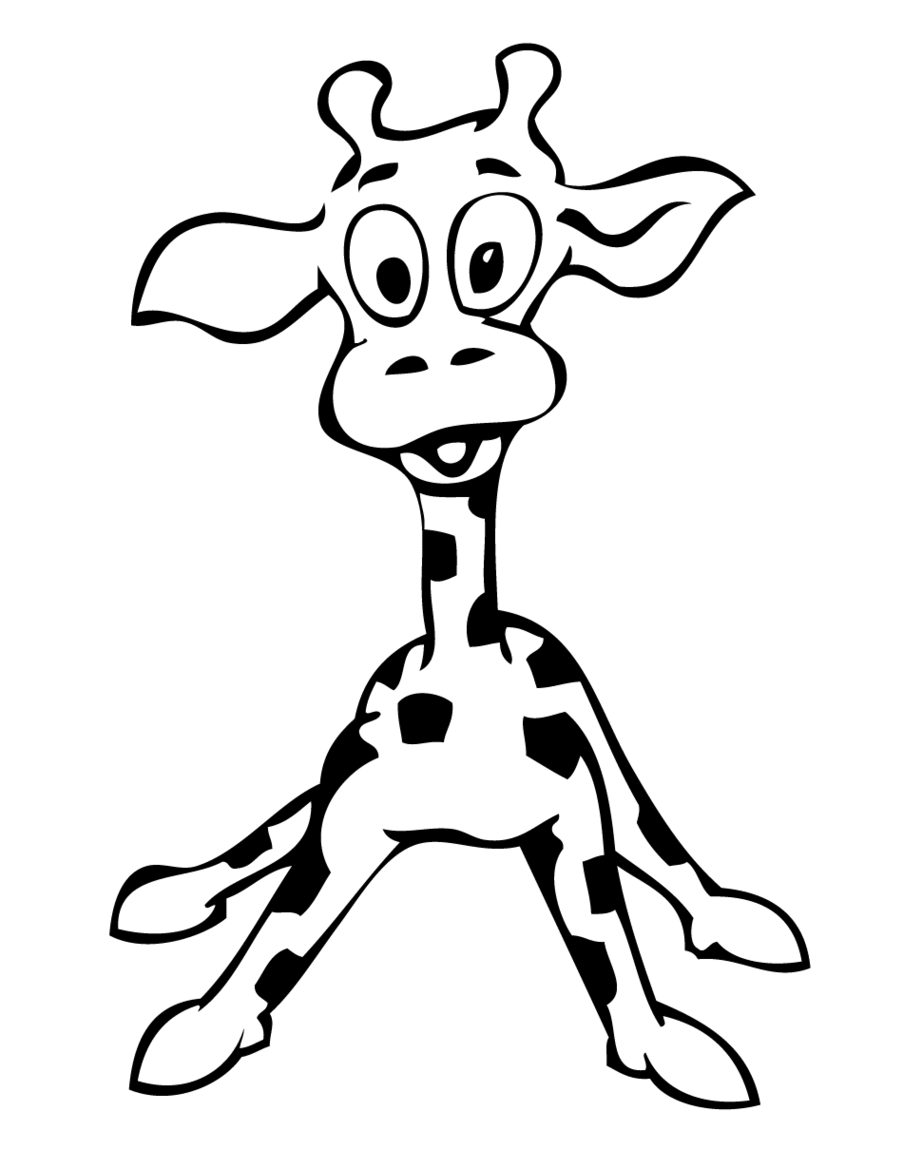 Giraffe Drawing For Kids Clipart - Free to use Clip Art Resource