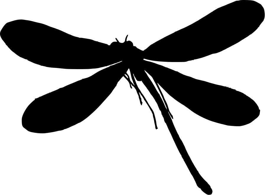 Dragonfly Silhouette - ClipArt Best