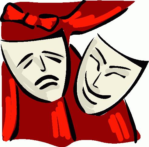 theatre mask clipart