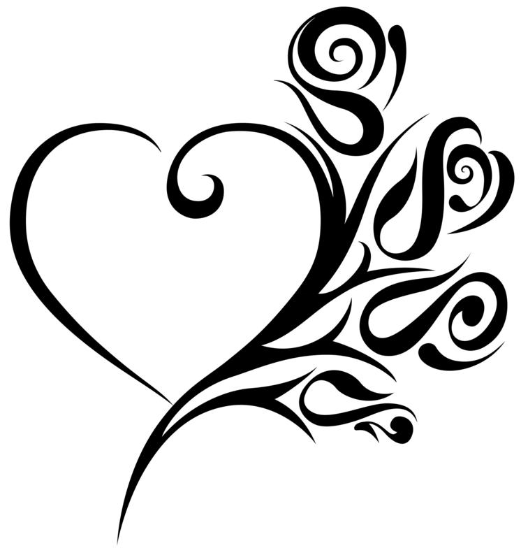 Heart And Flower Tattoo | Free Download Clip Art | Free Clip Art ...