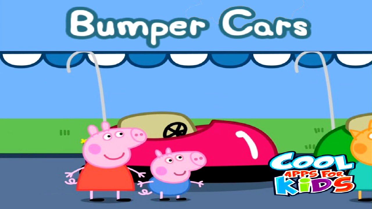 â?? Peppa Pig Theme Park â?? Peppa Pig Bumper Cars â?? Peppa Pig app ...