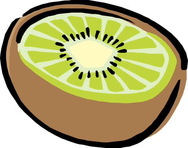 Kiwi Clip Art - vector clip art online, royalty free ...