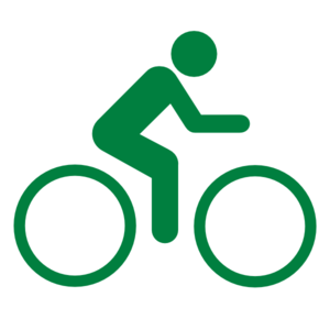 Green Bicycle clip art - vector clip art online, royalty free ...