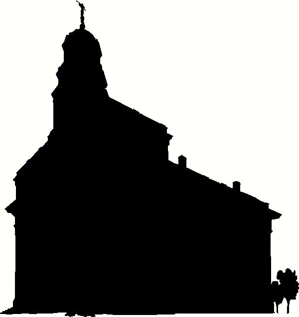 Illinois Nauvoo Temple Silhouette Vinyl Decal | Car Decal | LDS ...