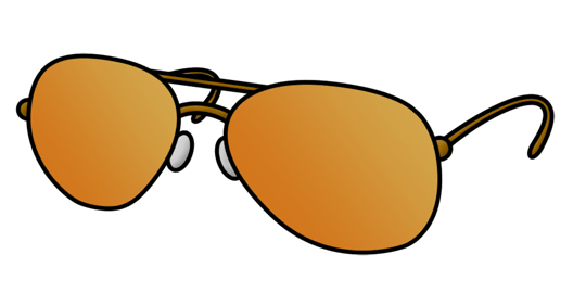 Cartoon Sun Glasses