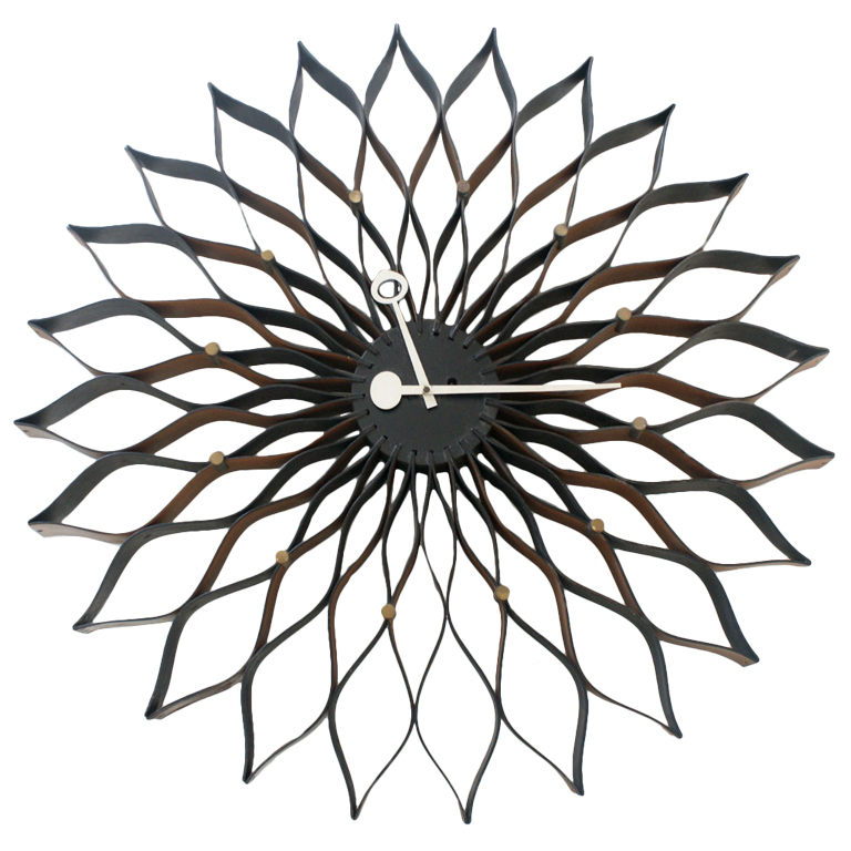 George Nelson For Howard Miller Sunflower Clock at 1stdibs