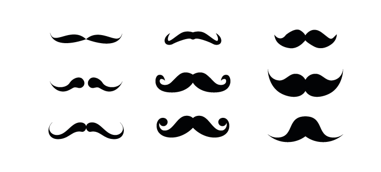 Mustache Vector Free | Free Download Clip Art | Free Clip Art | on ...