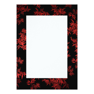 Red Border Invitations & Announcements | Zazzle