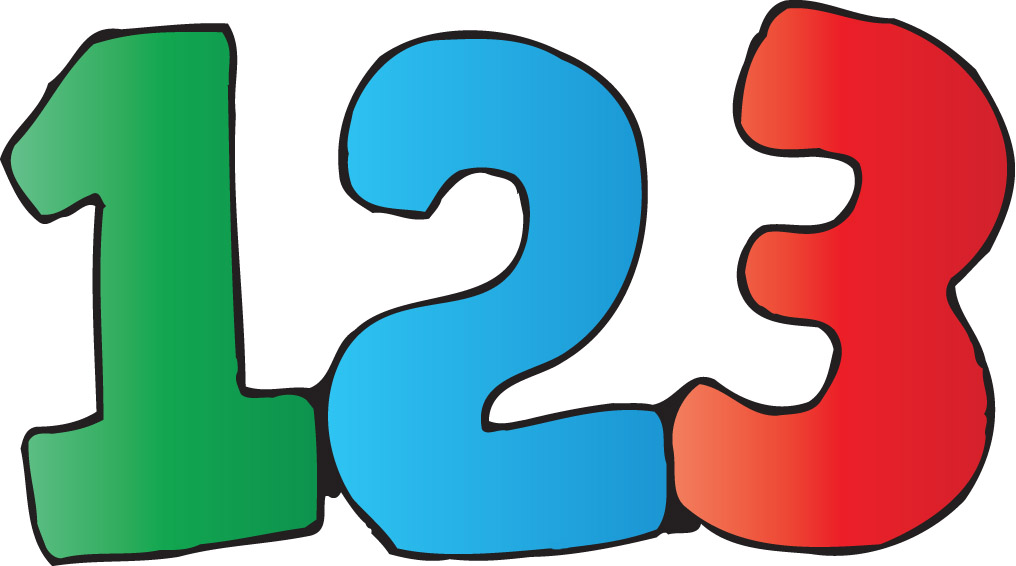 123 clipart