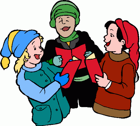 Free christmas carol clipart