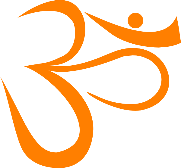 Orange Om Clip Art - vector clip art online, royalty ...