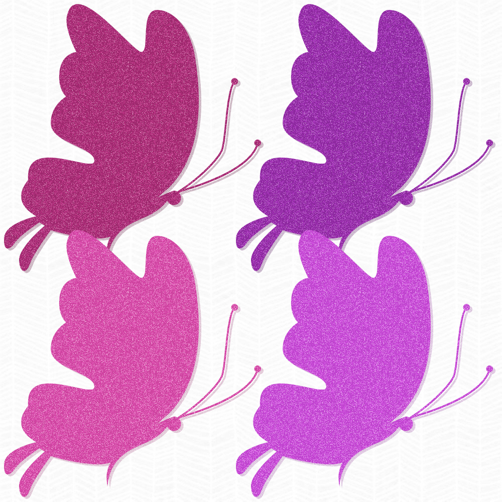 Butterfly Clipart With A Shadow - The Dutch Lady Designs