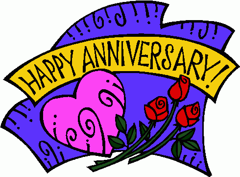 happy 40th anniversary free clipart