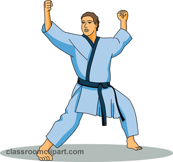 Karate clip art free clipart 2 image - Clipartix