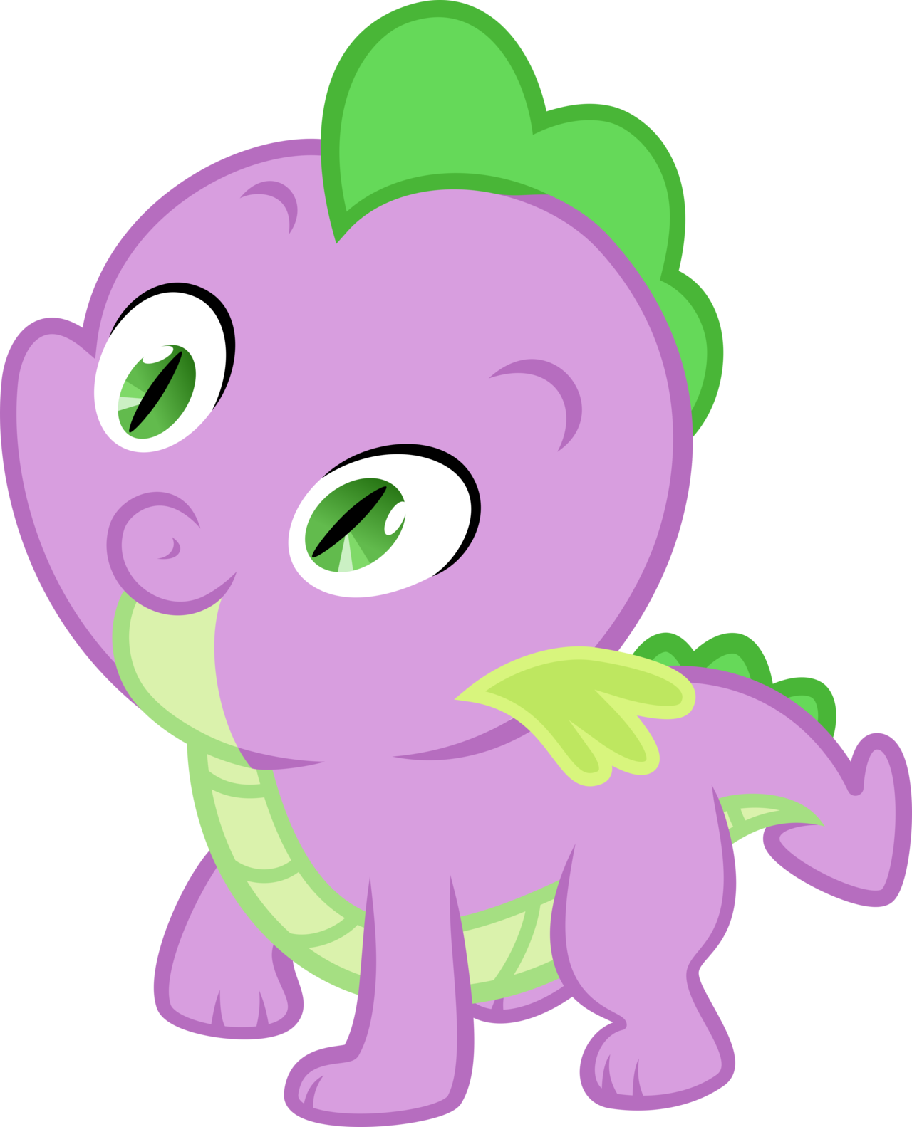 Baby Spike: You Don't Say? by MillennialDan on DeviantArt