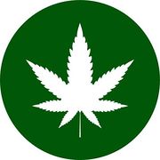 Marijuana leaf clip art