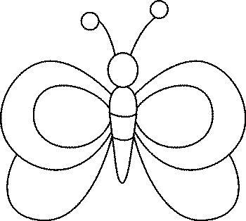 How To Draw A Butterfly - ClipArt Best