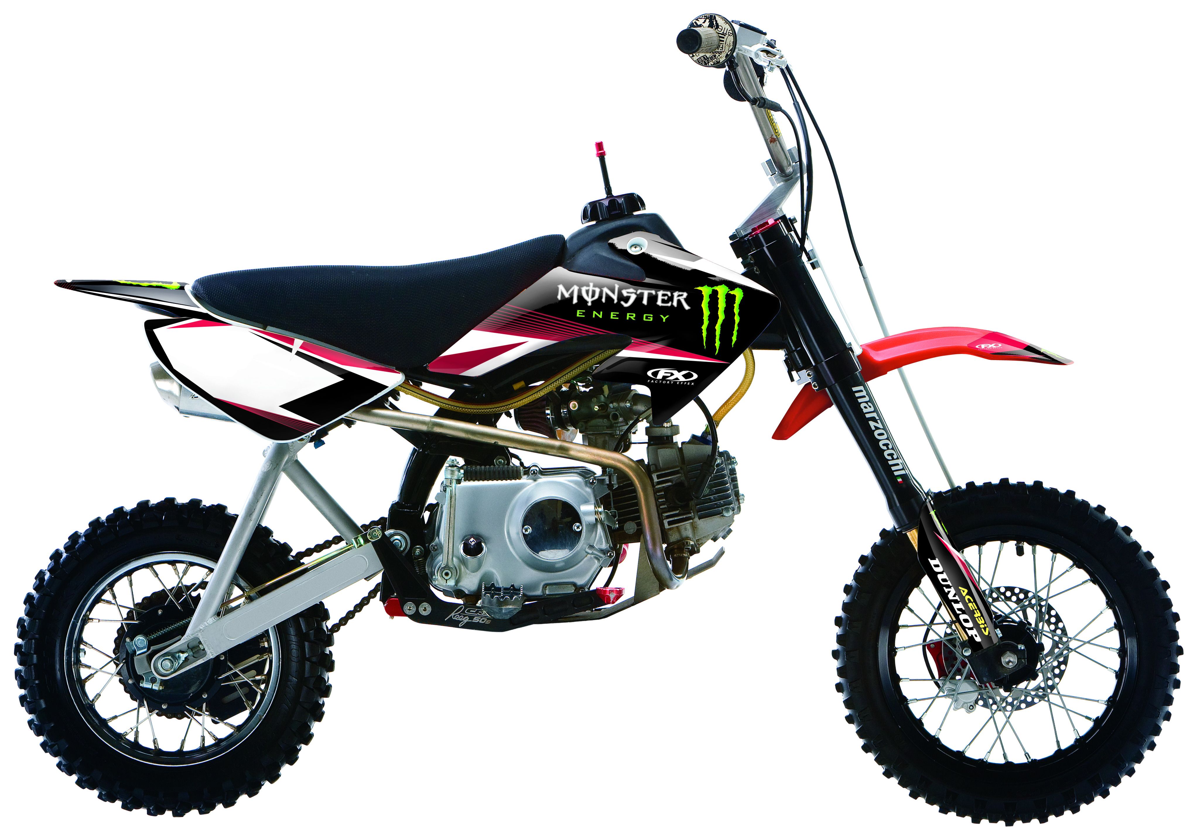 Factory Effex Complete Monster Energy Graphics Kit Honda CRF50 ...