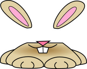 Easter bunny ear clipart