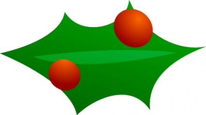 Christmas Leaf Decoration clip art vector, free vector graphics ...