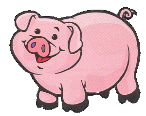 Pig Cartoon Clipart