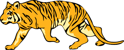 Animated Tiger Clipart