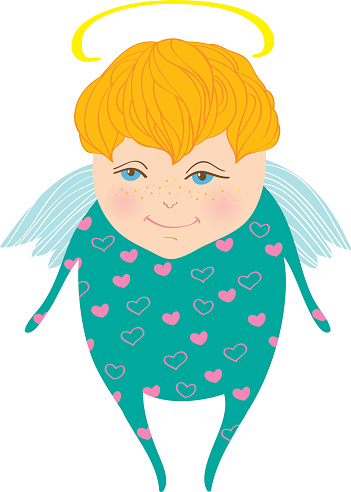 Clip Art Of Baby Angel Wings Clip Art, Vector Images ...