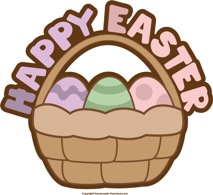 Happy easter basket clipart - ClipartFox