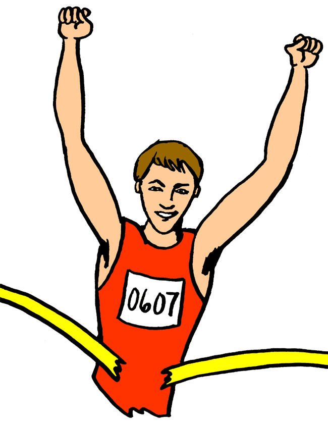 Clipart runner