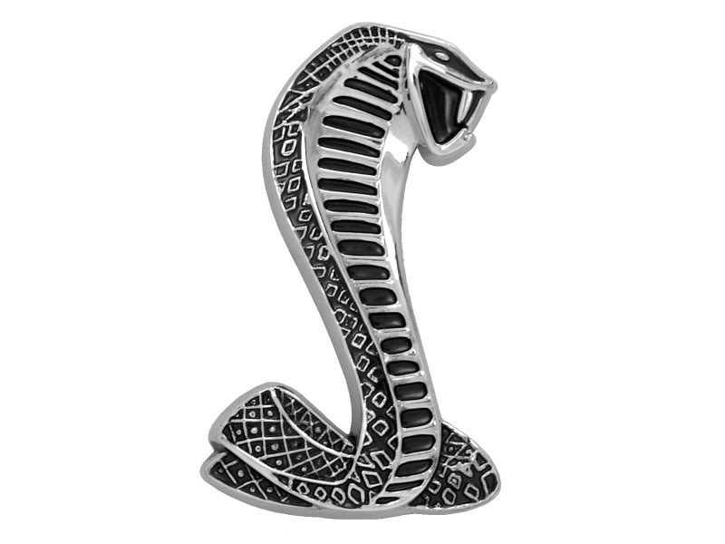 Cobra Snake Emblem Badge, Falcon Mustang Shelby AC XC Cobra GT350 ...