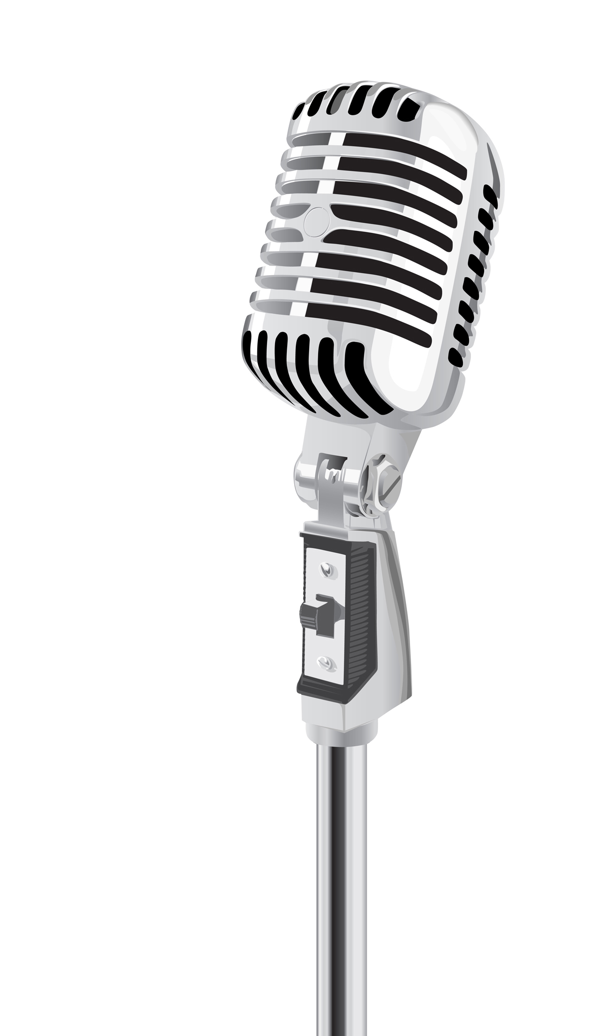 Vintage Microphone Clipart