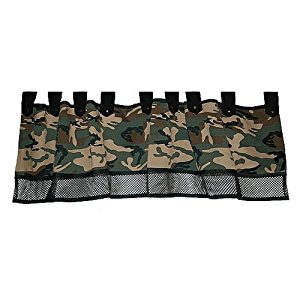 Amazon.com: Green Camo Camoflauge Window Valance Curtain Boys Room ...