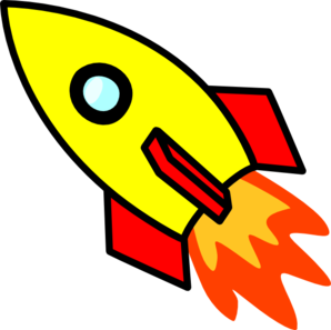 Space rocket clip art