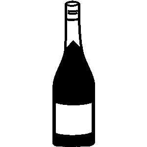Line Art Wine Bottle - ClipArt Best