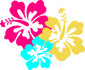 Hibiscus Flower Outline - ClipArt Best