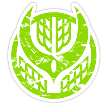 Zangetsu Logo - Kamen Rider" Stickers by Grinalass | Redbubble