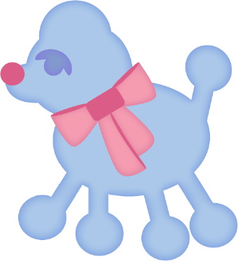 Pink Poodle Clipart