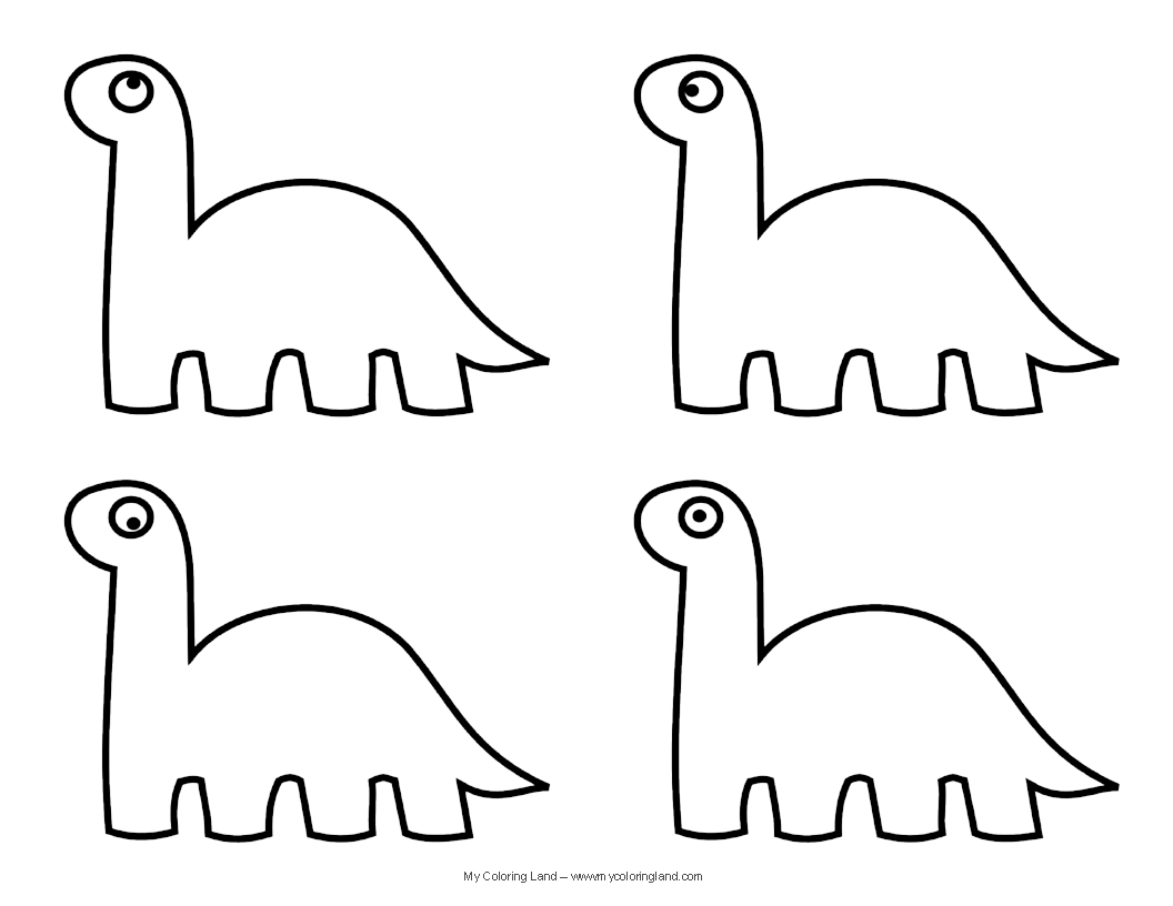 Printable Dinosaur Templates ClipArt Best