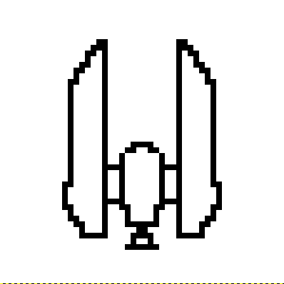 Spaceship Outline - ClipArt Best